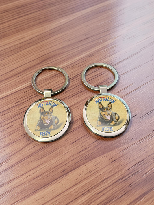 Kelpie Keyring