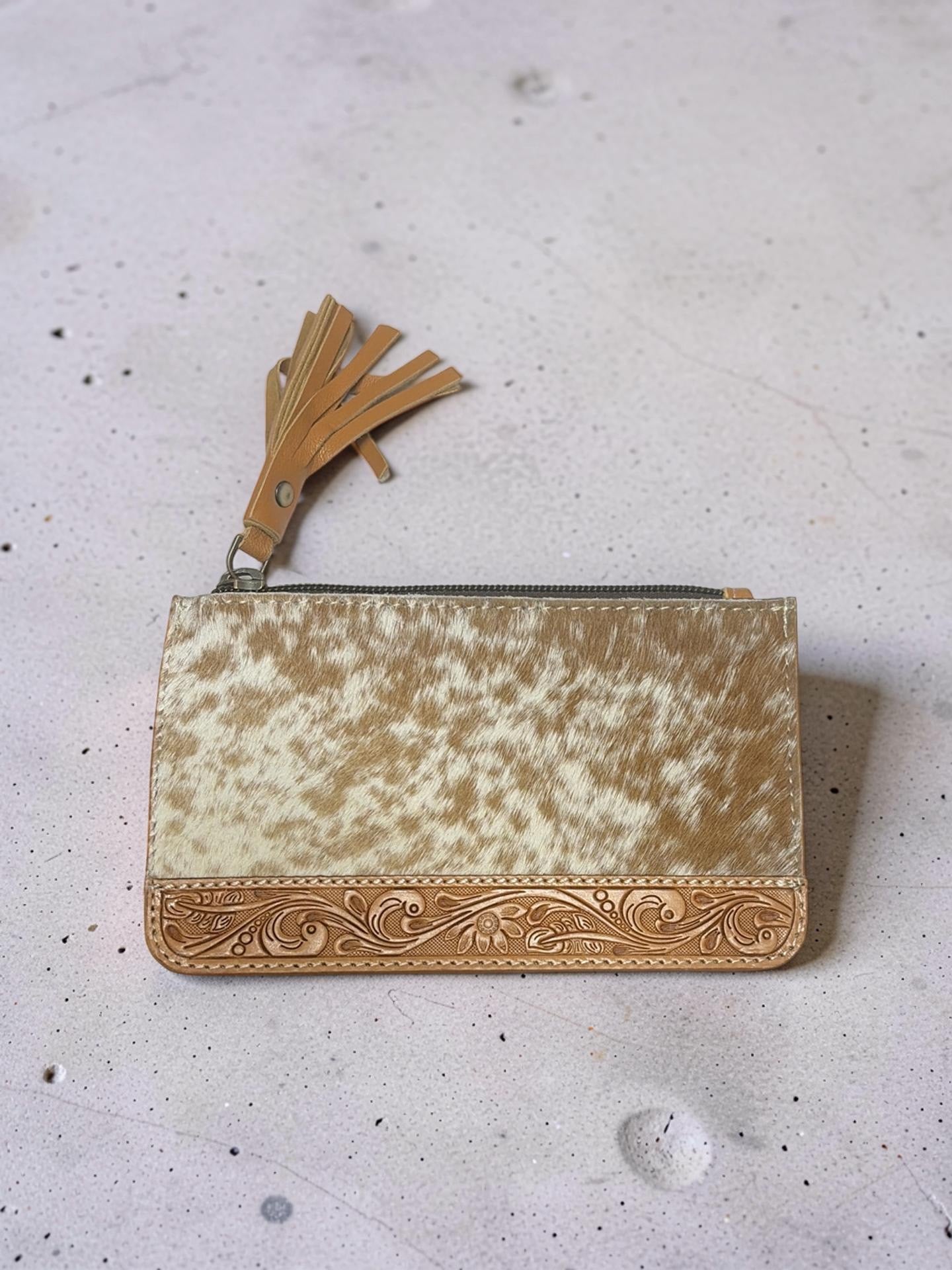 Small Tassel Tooled Cowhide Purse – Pica