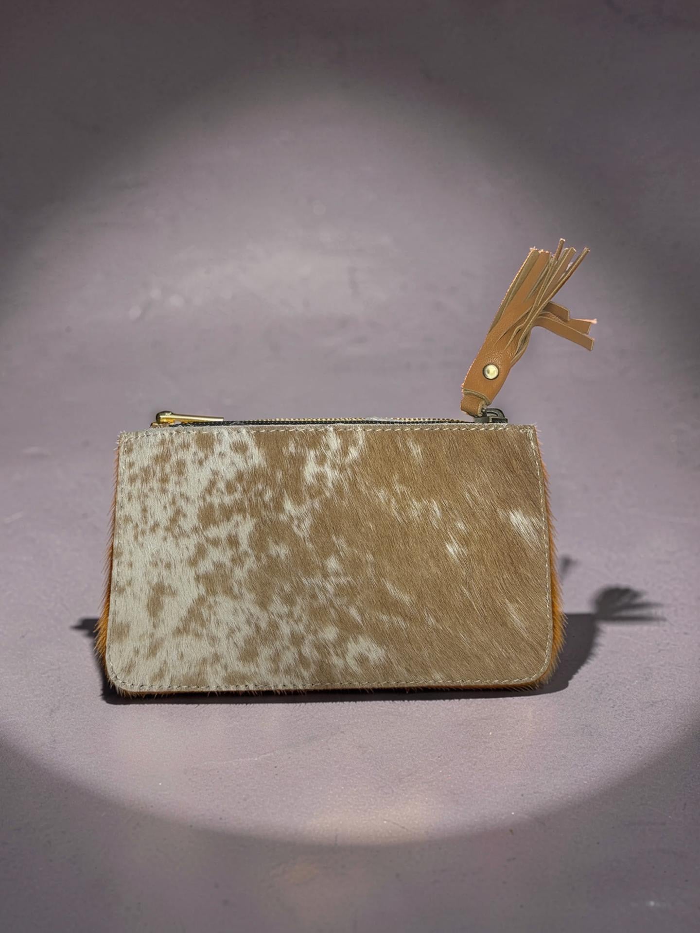 Small Tassel Tooled Cowhide Purse – Pica