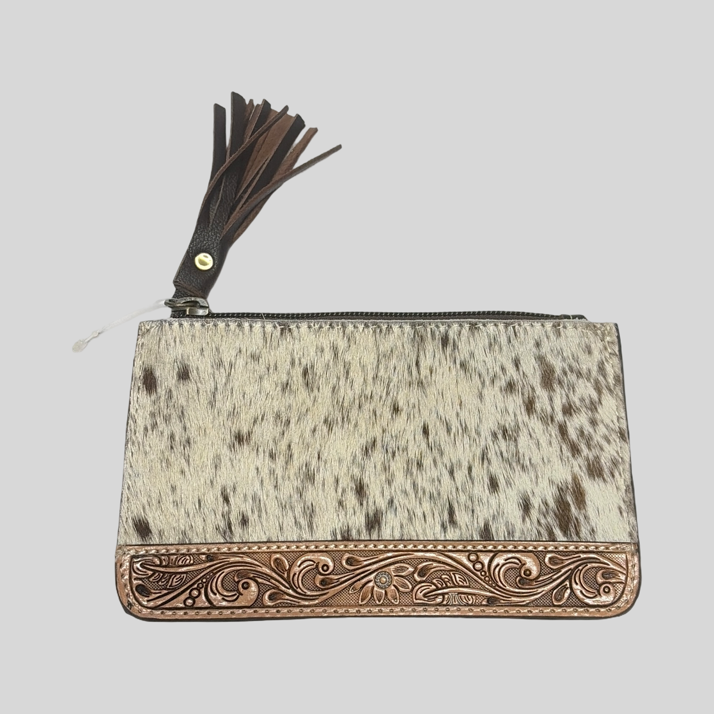 Small Tassel Tooled Cowhide Purse – Pica