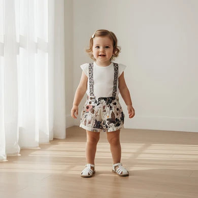 Love Henry Baby Girls Lola Playsuit – Meadow Nights