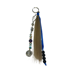 Custom Horse Hair Key Rings