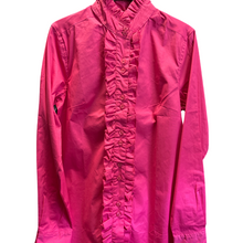Load image into Gallery viewer, Outback - Pink Ruffled Front Shirt - LS
