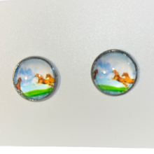 Load image into Gallery viewer, Assorted Horse Glass Earring&#39;s
