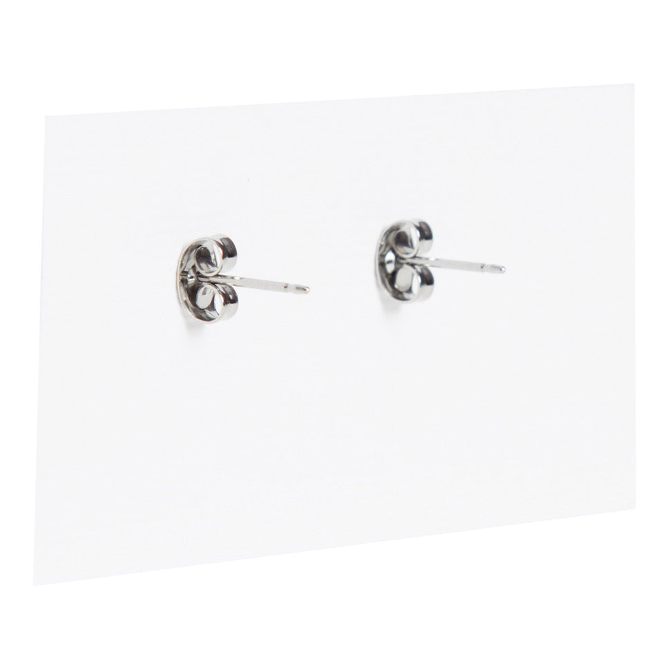 Stud Earrings – Cowhide Jewellery 16MM Surgical Steel – Nairobi