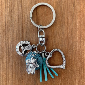 Lava Aroma Horse Key Chain