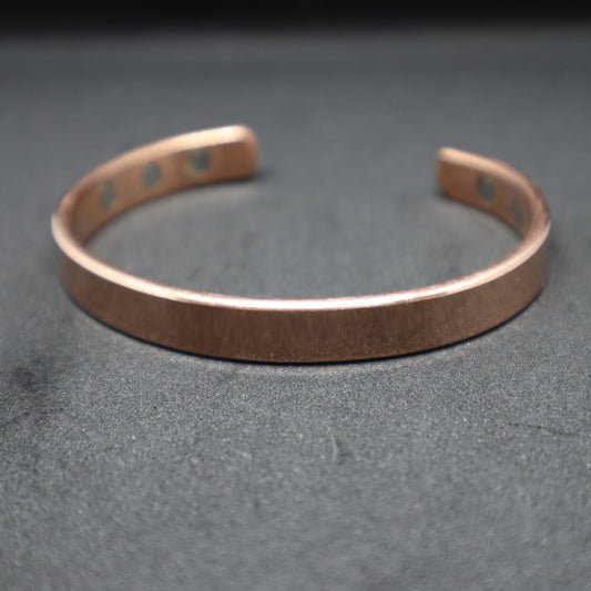 Plain Copper Magnetic Bracelet