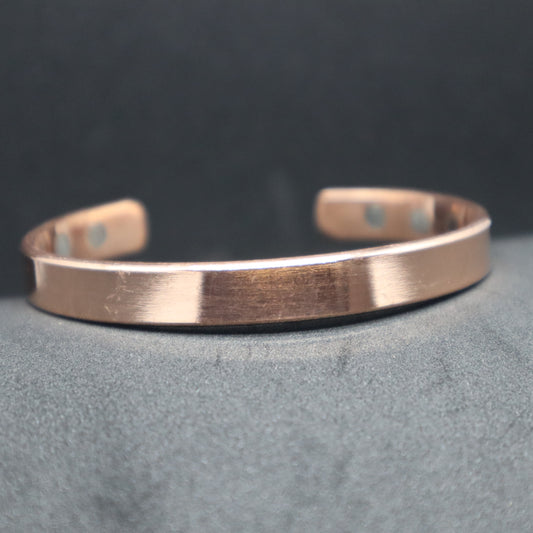 Plain Copper Magnetic Bracelet