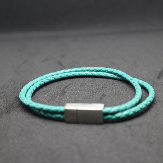 Men's Double Leather Bracelet