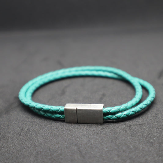 Men's Double Leather Bracelet