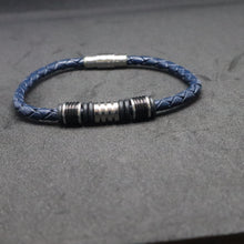 Load image into Gallery viewer, Men&#39;s Thin Round Plaited Bracelet
