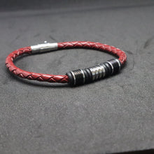 Load image into Gallery viewer, Men&#39;s Thin Round Plaited Bracelet
