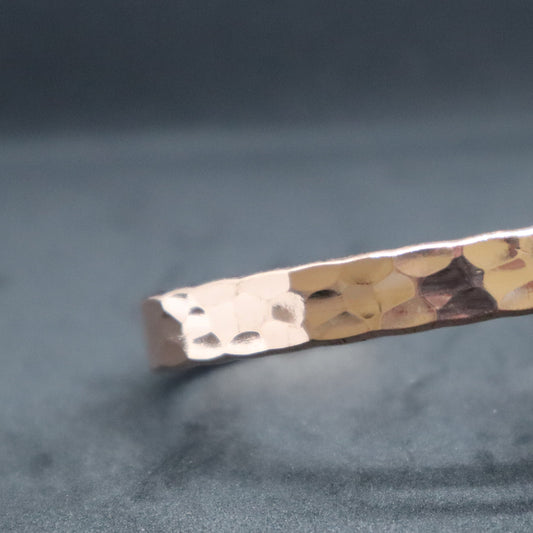 Hammered Copper Magnetic Therapy Bracelet