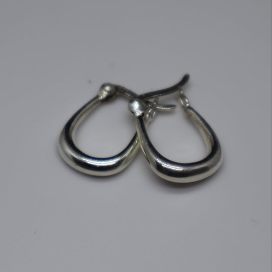 Sterling Silver Huggies