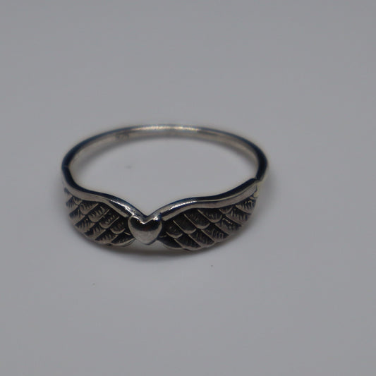 Wings Sterling Silver Ring