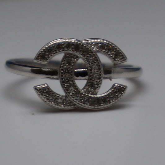 Double Horseshoe Sterling Silver Ring