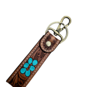 Tooling Leather & Cowhide Keyring
