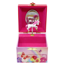 Load image into Gallery viewer, Unicorn Butterfly Small Musical Jewellery Box
