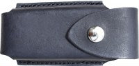 Horizontal Multi Tool Pouch – Black Huon Leather
