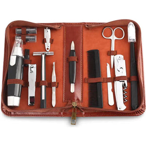 Men's Republic - Men's Grooming Kit - 12 Pieces in Zipper Bag