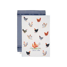 Load image into Gallery viewer, Thomas Cook - Tea Towel 2 Pack - Chicken
