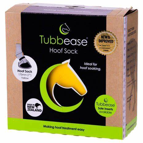 Tubbease Hoof Sock – Yellow (175mm)