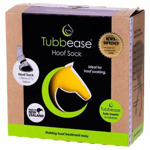 Tubbease Hoof Sock Yellow - 175mm cpt