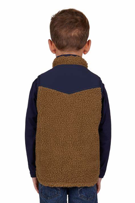 Pure Western - Boy's Martin Reversible Vest