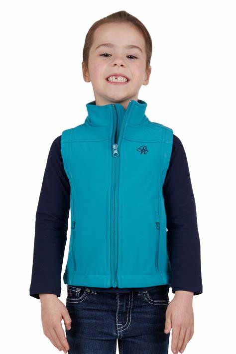 Pure Western Girl's Tracy Soft Shell Vest