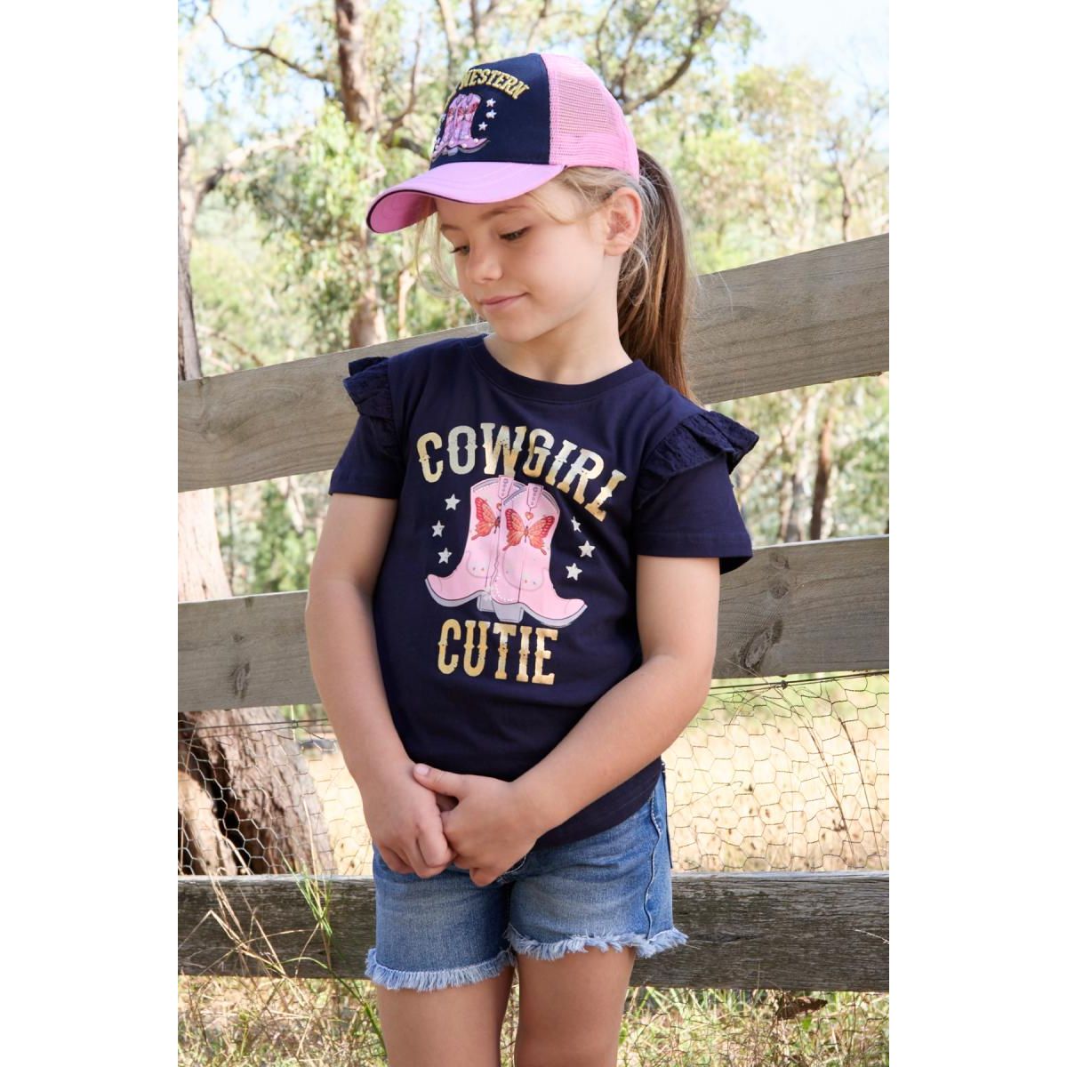 Pure Western - Girl's Audrey Tee
