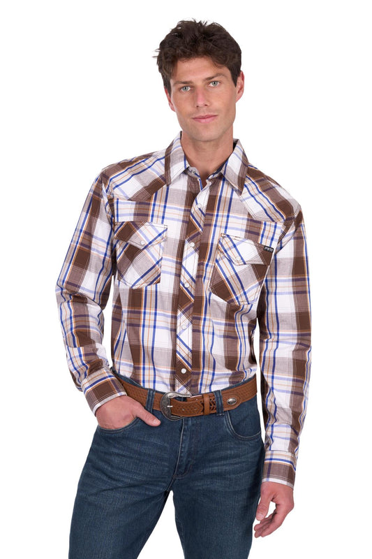 Pure Western Men’s George Long Sleeve Shirt