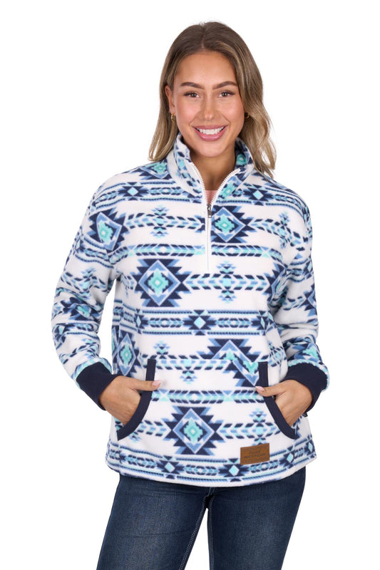 Pure Western Women’s Briana 1/4 Zip Polar Fleece Pullover