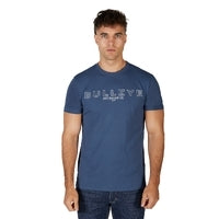 Load image into Gallery viewer, Bullzye Men&#39;s Ryan S/S Tee Blue Steel
