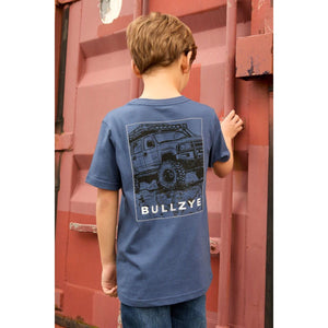 Bullzye Boys Ryan S/S Tee - Blue Steel