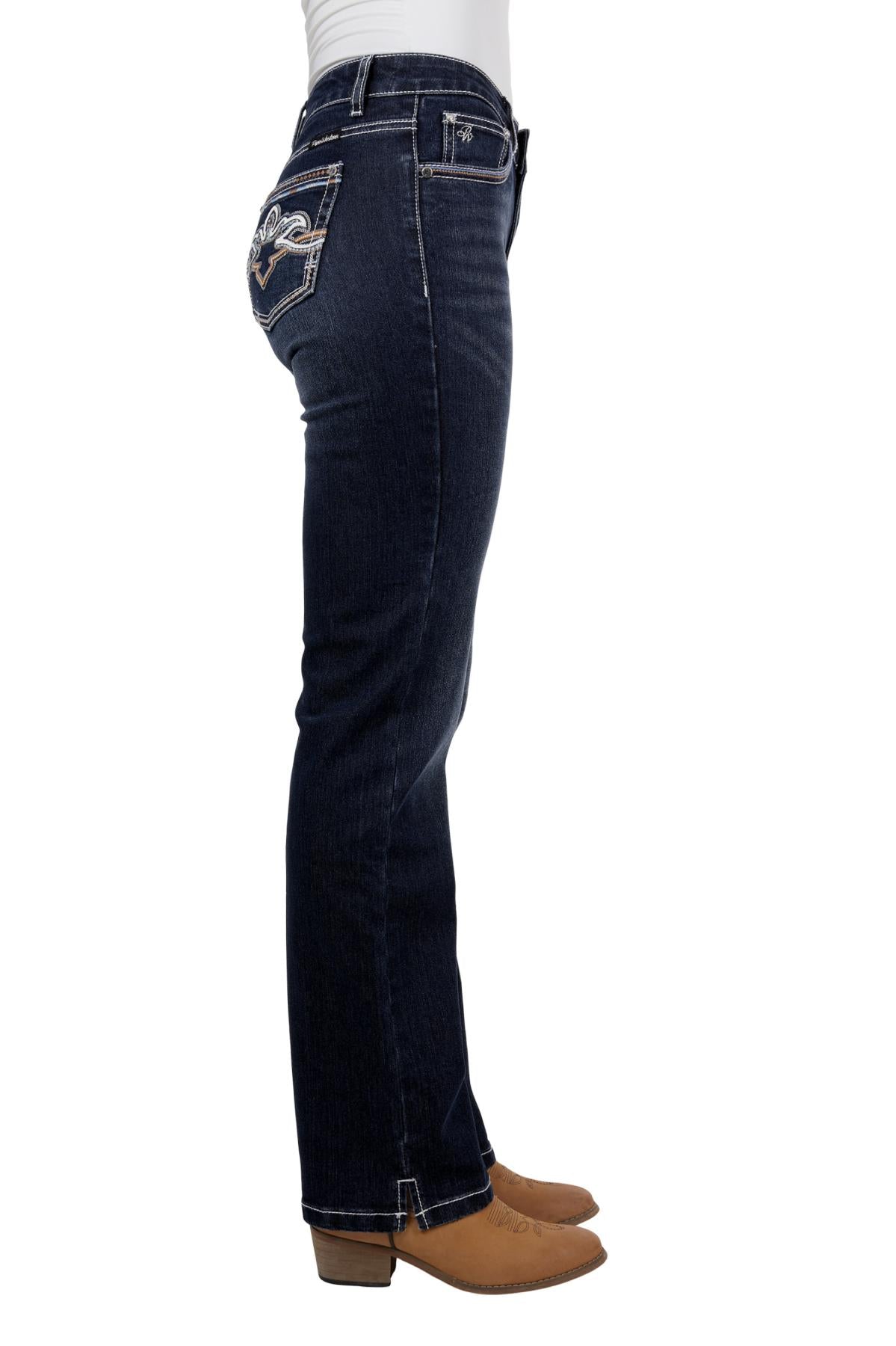 Pure Western 32" Leg - Women's Mia Straight Leg Jean