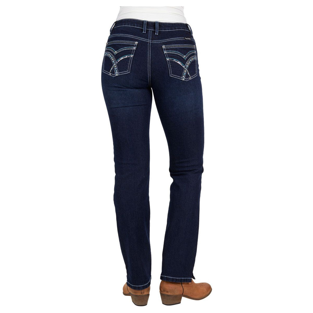 Pure Western - Women's Oda Straight Leg Jean - 32