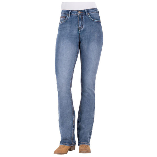 Pure Western - Nina Hi Rise Boot Cut Jeans - 34" Leg