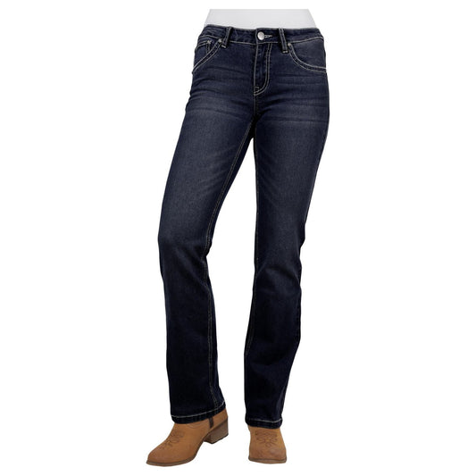 Pure Western - Women's Kim High Rise Boot Cut - 34 leg