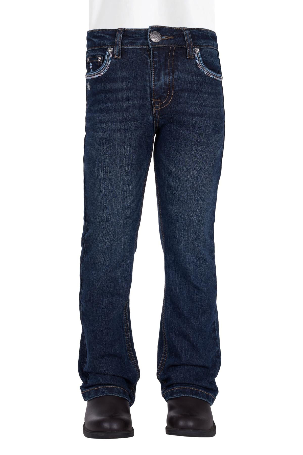 Pure Western Girl’s Pat Boot Cut Jean