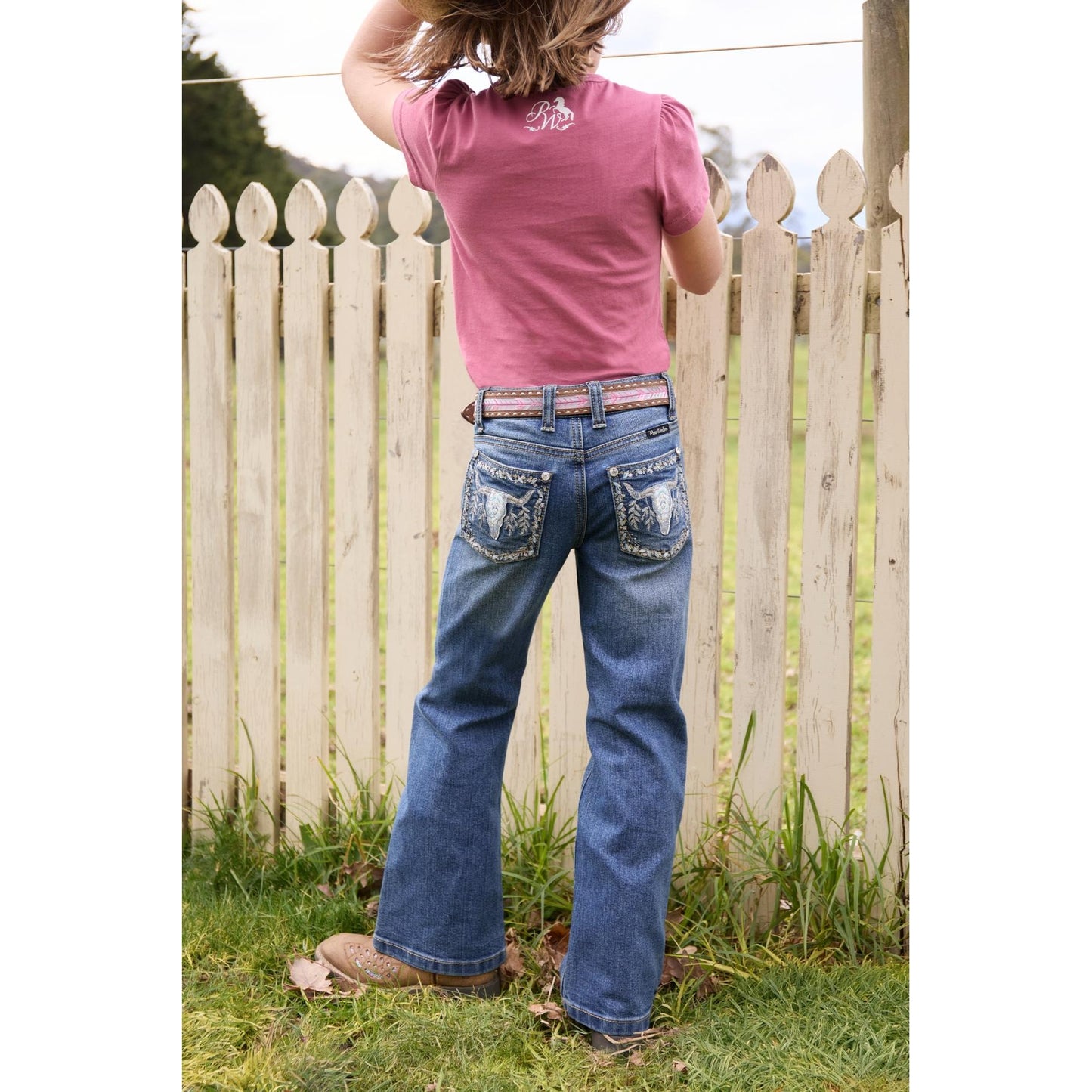 Pure Western Girl’s Ariana Boot Cut Jean