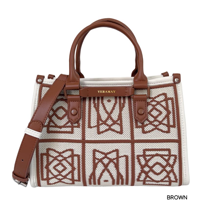 PIPPA Vera May Handbag – Vegan Leather (Brown)