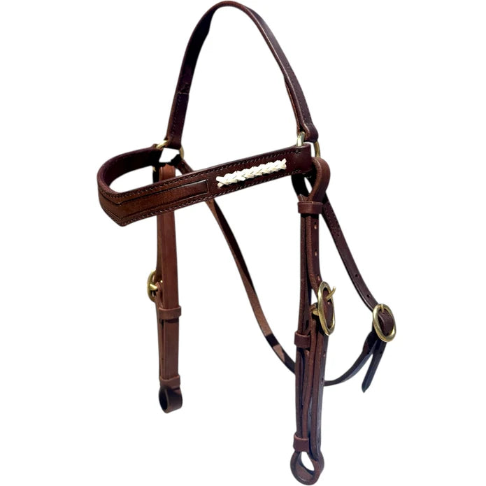 TOPRAIL “NEBO” V-Shaped Braided Barcoo Bridle – Kimberley Ringers