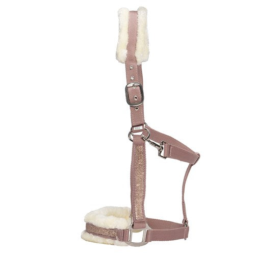 Rancher Fleece Padded Halter - Beige
