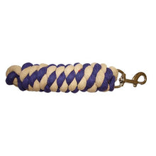 Load image into Gallery viewer, 3/4&quot; Cotton Lead Rope 8&quot; Assorted Colors

