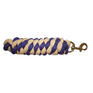 3/4" Cotton Lead Rope 8" Assorted Colors