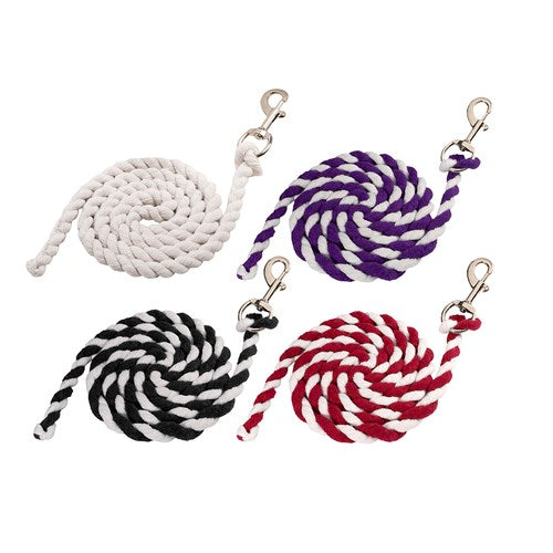 1/2" Cotton Lead Rope - 7'