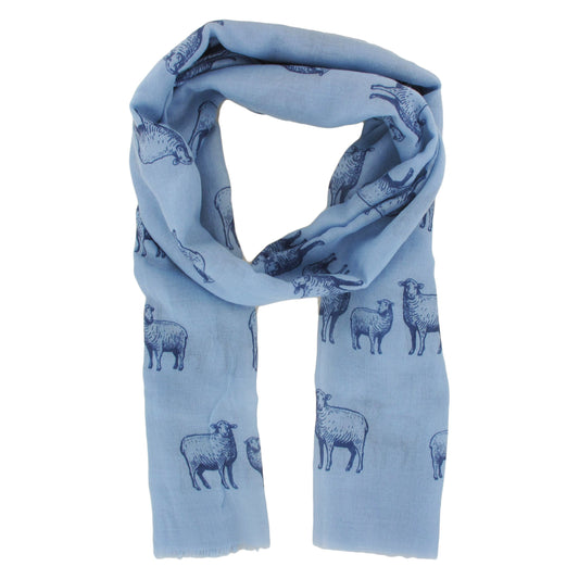 Blue Sheep Scarf