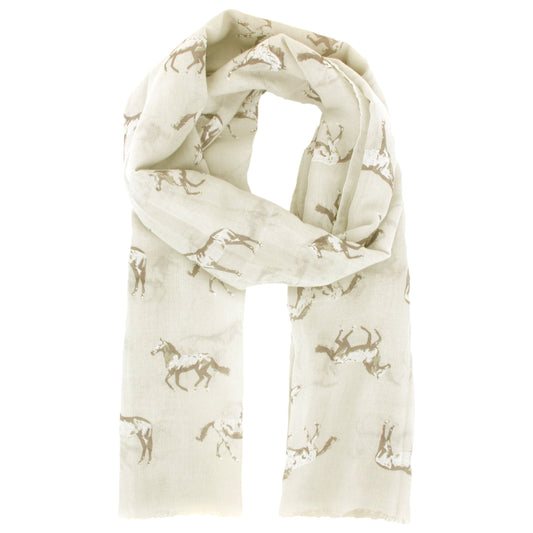 Bone Horse Scarf