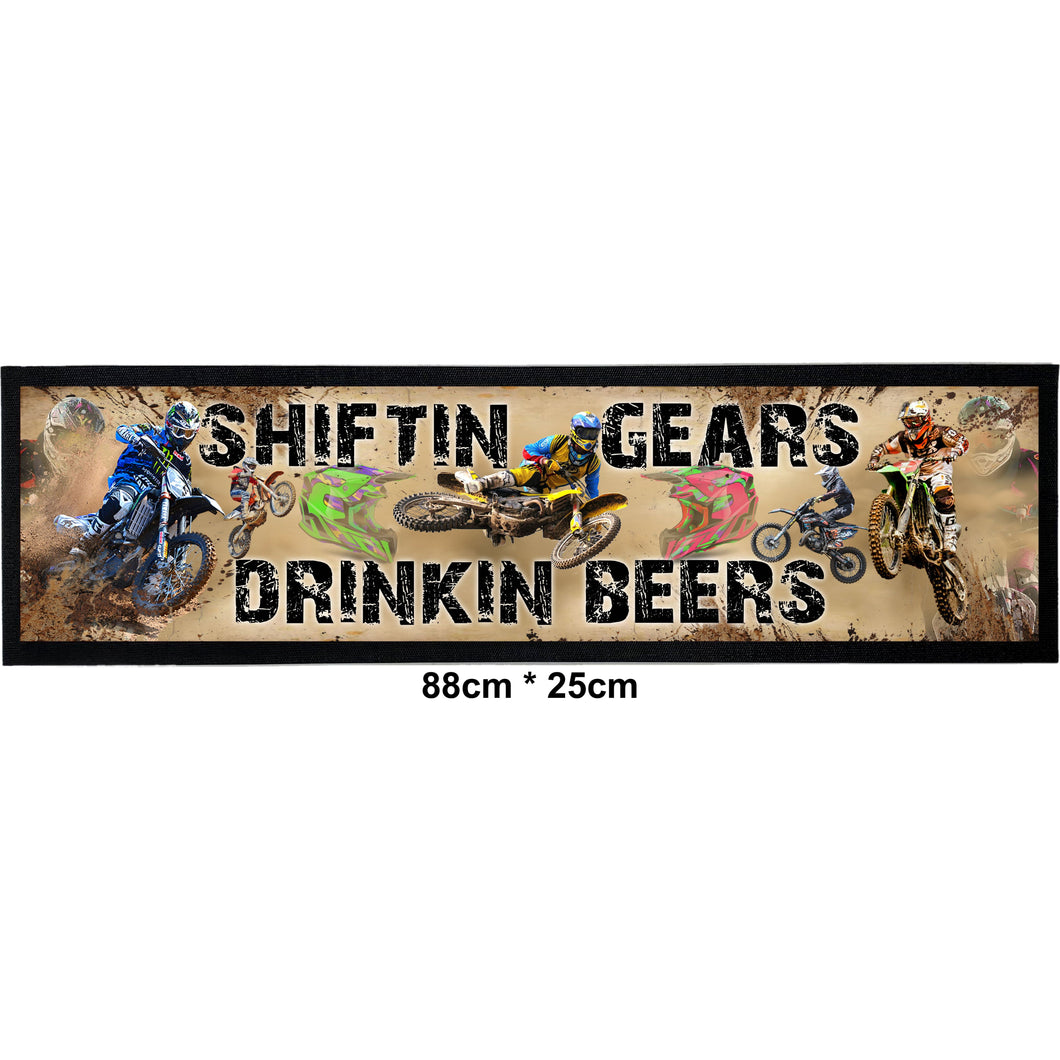 Shiftin Gears Bar Mat