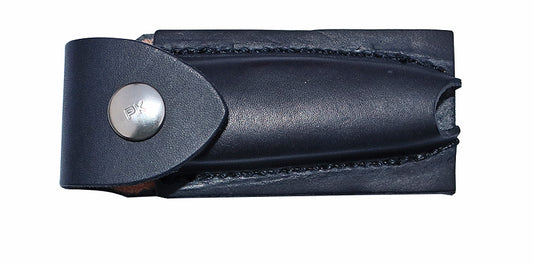 Stockman’s Horizontal Leather Pouch – Black